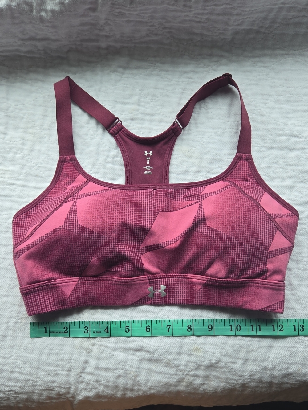 Under Armour Mauve/Pink Sports Bra, sM